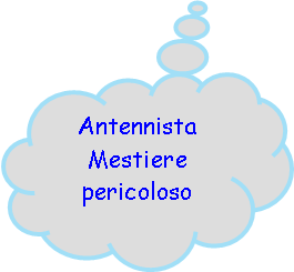 Fumetto 4: Antennista  Mestiere pericoloso 